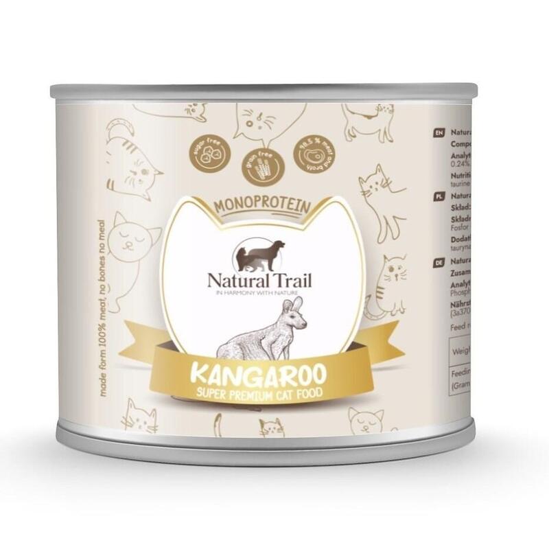 Natural Trail Cat Monoprotein With Kangaroo 185g