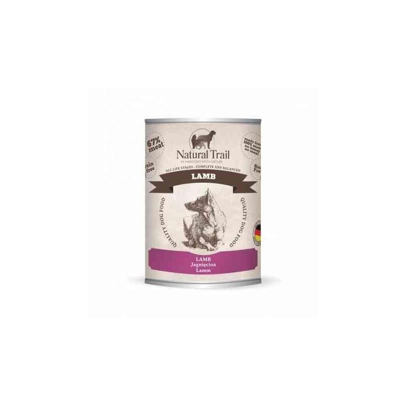 Natural Trail Dog With Lamb 800g