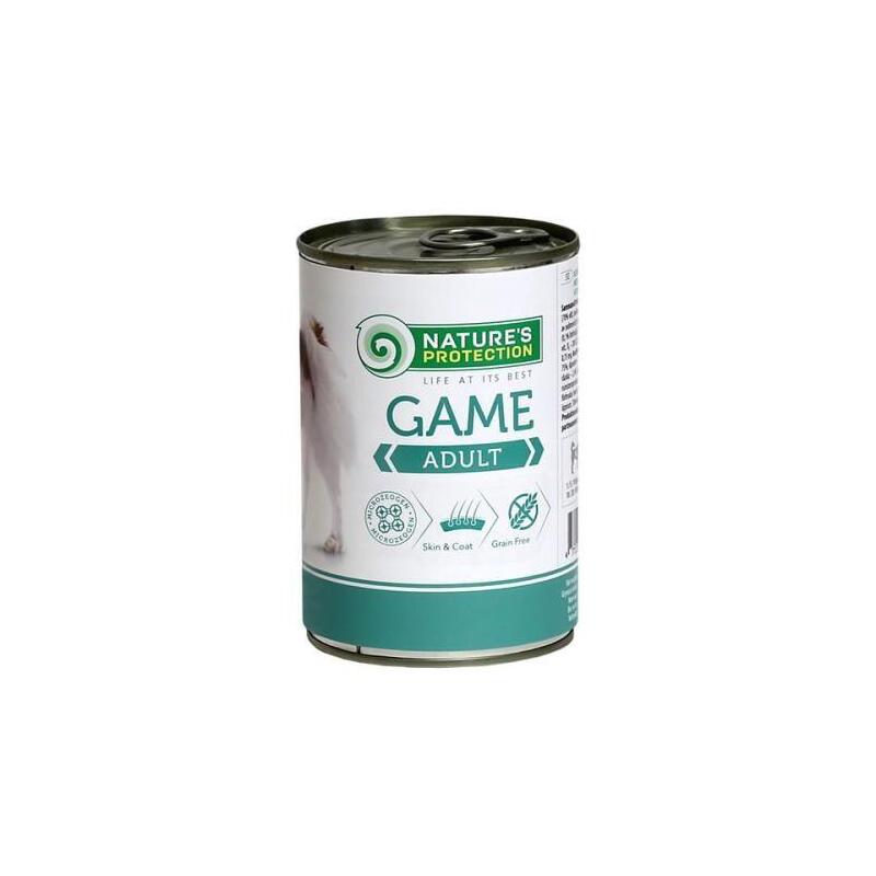 Nature'S Protection Adult Venison - Comida Húmeda Para Perros - 400 G