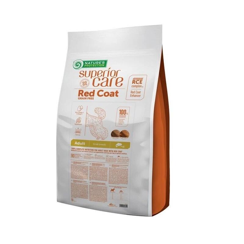 Nature'S Protection Superior Care Red Coat Adult Small Breed Grain Free Salmon - Alimento Seco Para Perros - 10kg