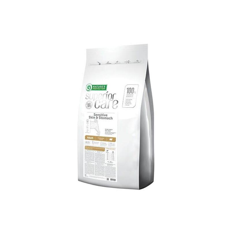 Nature'S Protection Superior Care Skin & Stomach Adult Small Cordero - Comida Seca Para Perros - 10 Kg
