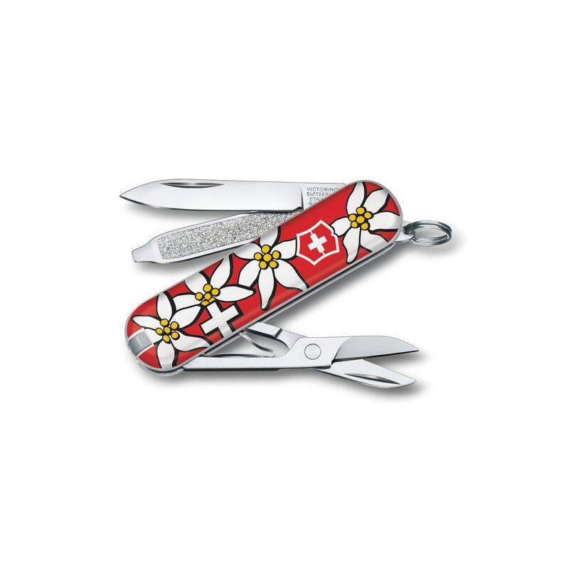 Navaja Multiusos Victorinox Classic Sd Rojo, Blanco