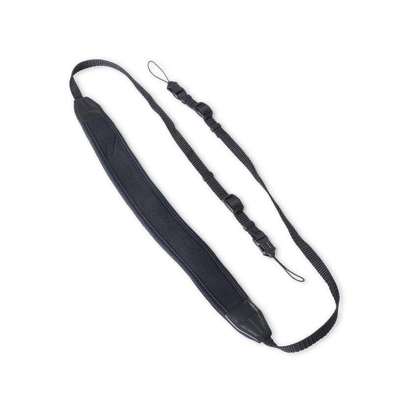 Neoprene Shoulder Strap With Quick Release - Black