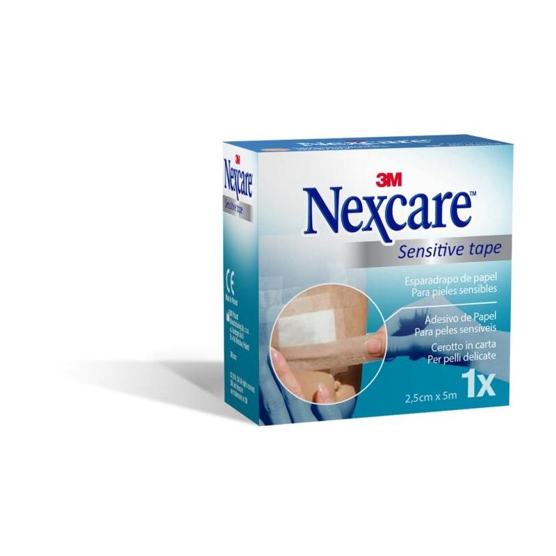 Nexcare Sensitive Esparadrapo - 25mm X 5m - Piel