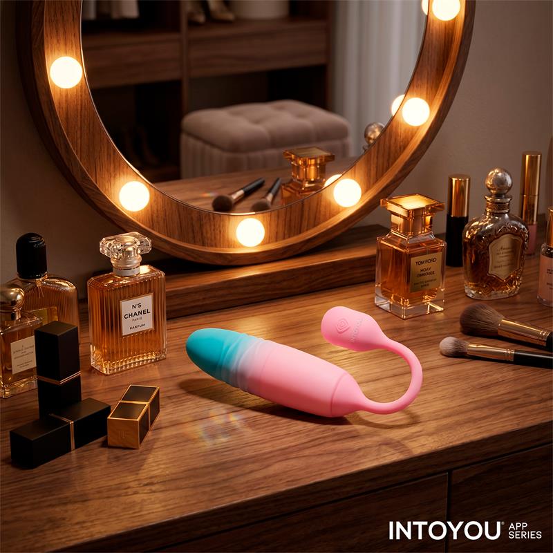 Nexegg Motion Huevo Vibrador Con Thrusting App Rosa/Turquesa