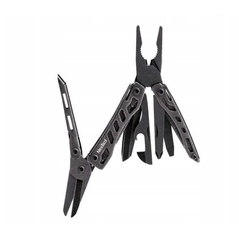 Nextool Mini Flagship Ne20122 Herramienta Multifunción 10 En 1, Negra