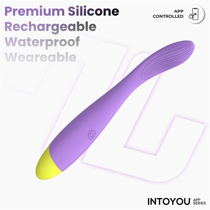 Neya Vibrador Punto G Con App Púrpura