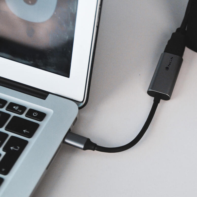 Ngs Adaptador Usb-C A Hdmi Compatible Con 4k Ultra Hd Video