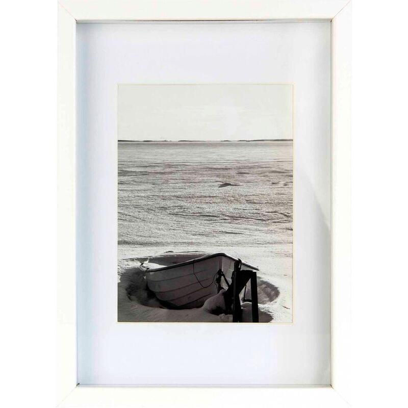 Nielsen Aura White 21x29,7 Wood Incl. Passepartout 1121001
