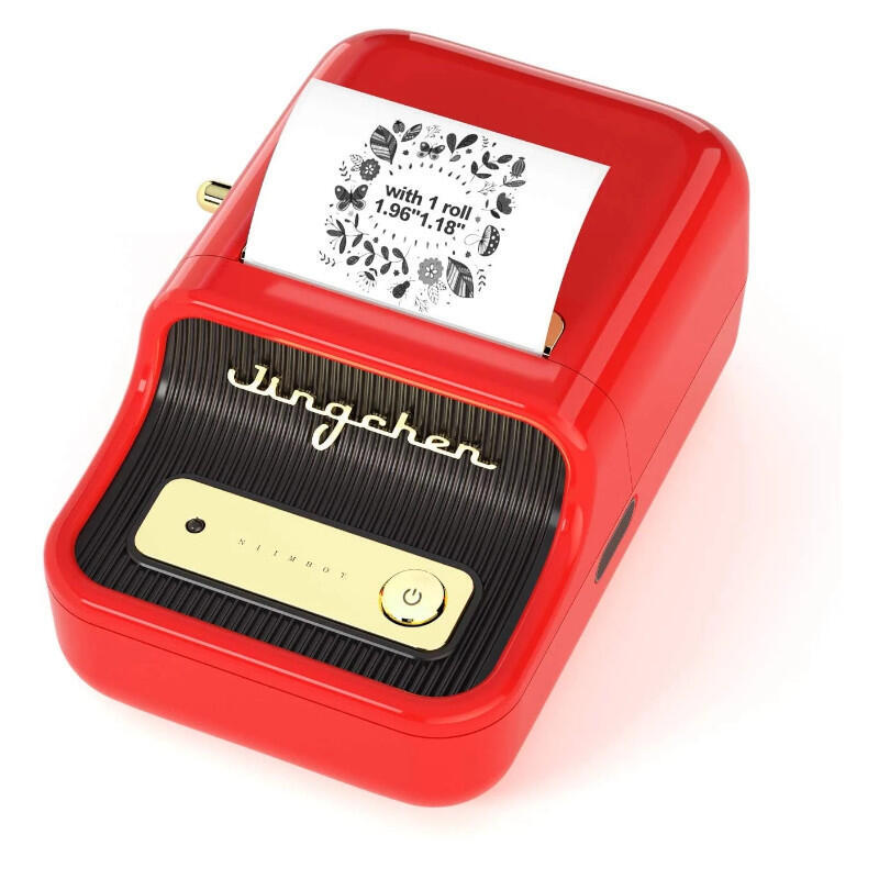 Niimbot Impresora Térmica De Etiquetas B21 Rojo