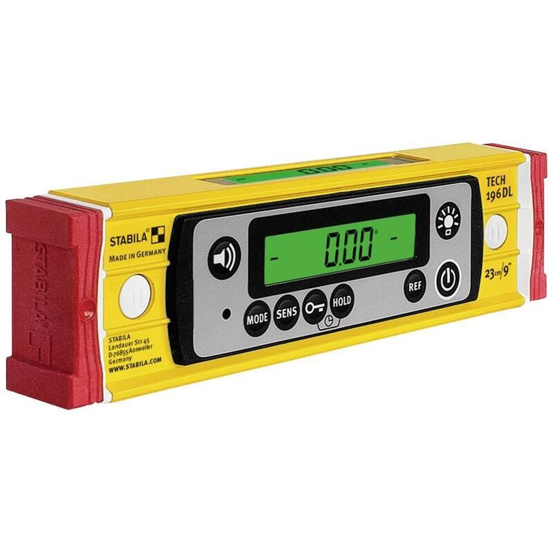 Nivel De Burbuja Electrónico Stabila Tech 196 Dl 23 Cm