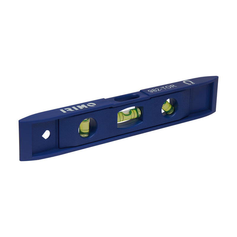 Nivel De Plástico "Torpedo" 230x15x40mm 982-Tor-1 Irimo
