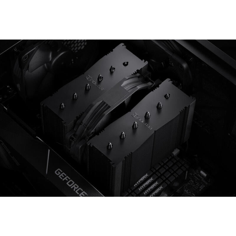 Noctua Nh-D15s Enfriador De Procesador Negro Chromax Base 1156, Am2, Am2 +, Am3, 1155, Am3 +, 2011, Fm1, Fm2, 1150, Fm2 +, 1151, 2011-3