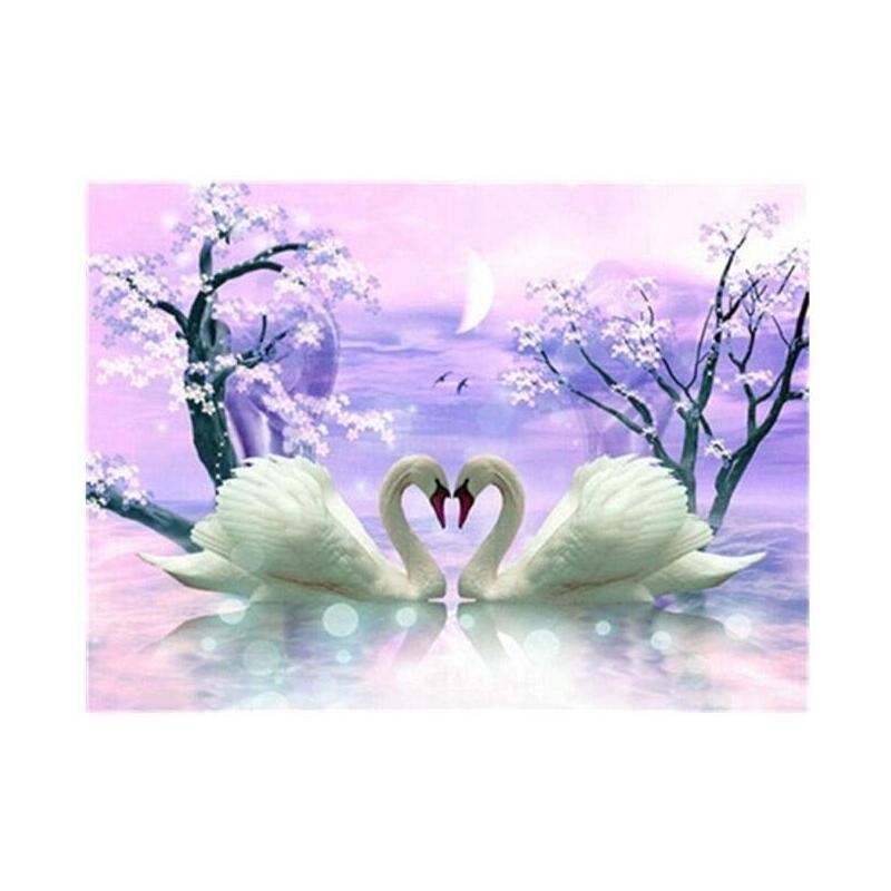 Norimpex Diamond Mosaic - Swan Love