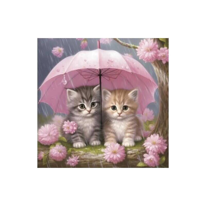 Norimpex Diamond Mosaic - Two Kittens