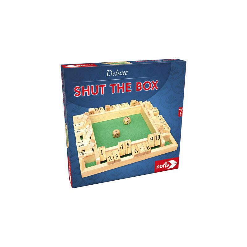Noris Deluxe Shut The Box, Juego De Mesa 606108013
