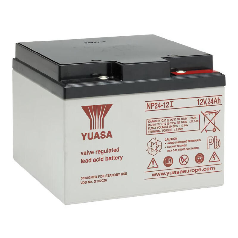 Notifier Ps-1224 Batería De 12v. Capacidad 24ah. Conexión Mediante Tornillo M6.