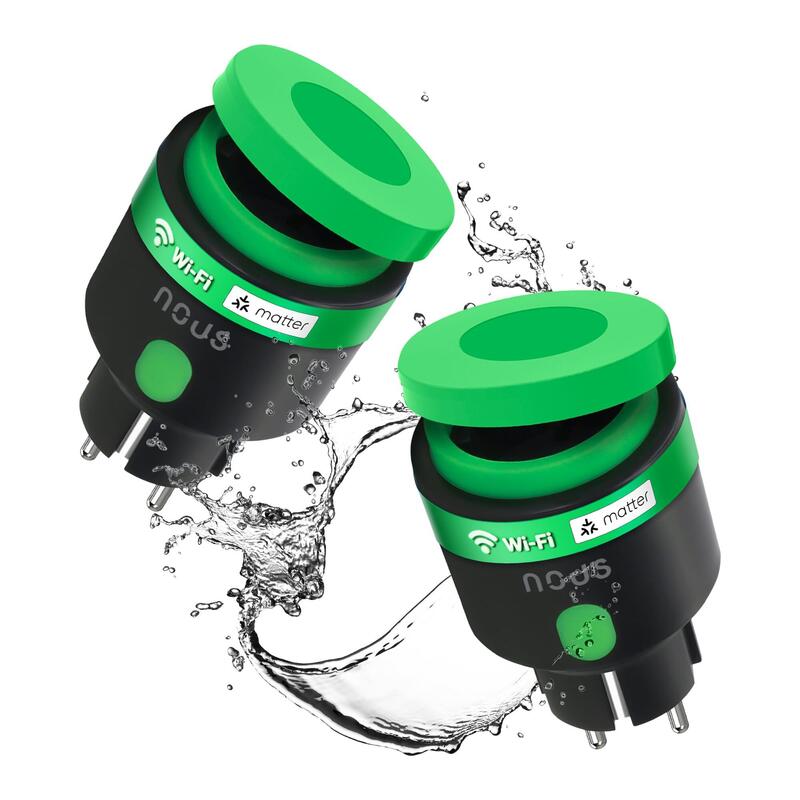 Nous A6m Outdoor Plug Matter 2pcs 3680w 16a Monitoring Matter