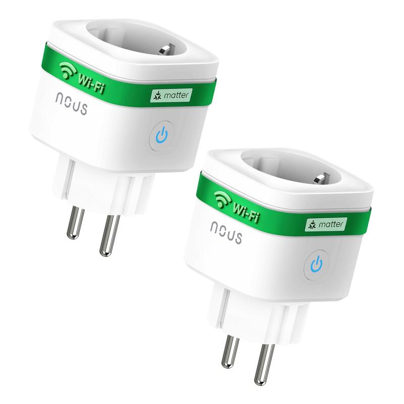 Nous A7m Smart Plug Matter 2pcs 3680w 16a Monitoring Matter