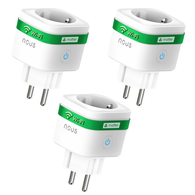 Nous A7m Smart Plug Matter 3pcs 3680w 16a Monitoring Matter