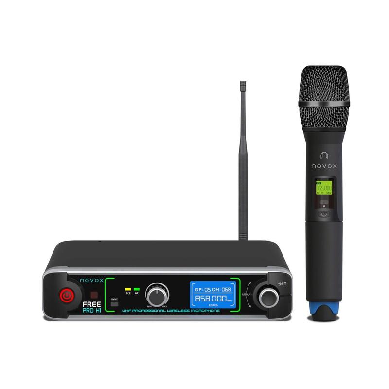 Novox Free Pro H1 - Mikrofon Inalámbrico Pojedynczy