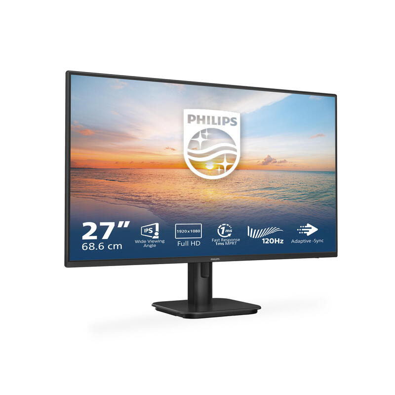 Nuevo Desprecintado - Philips 27" Ips Wled Fhd 100hz Vga Hdmi Mm 27e1n1100a/00 8712581804282