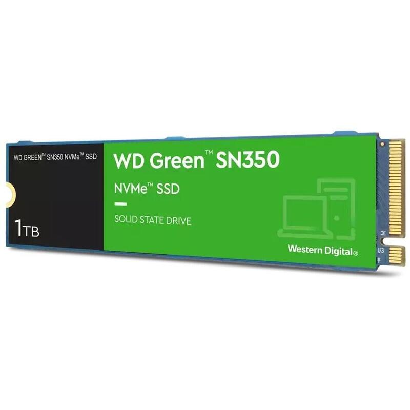 Nuevo Embalaje Deteriorado - Disco Ssd Western Digital Wd Green Sn350 1tb M.2 2280 Pcie
