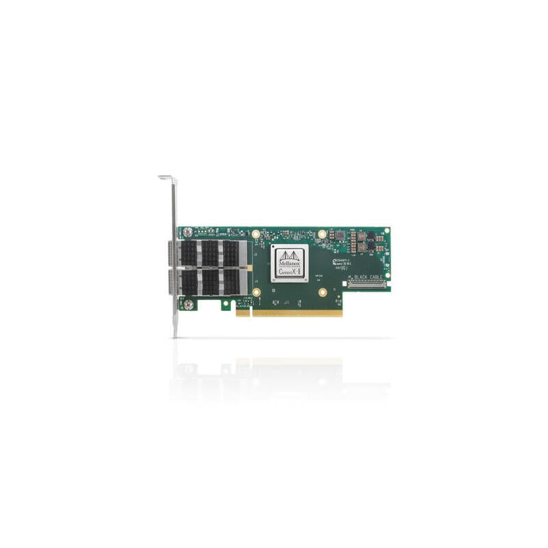 Nvidia Mellanox Connectx-6 Vpi Mcx653106a-Ecat-Sp Netzwerkkarte Dual-Port Fh/Lp Qsfp56 100gbit 900-9x6af-0056-Mt0