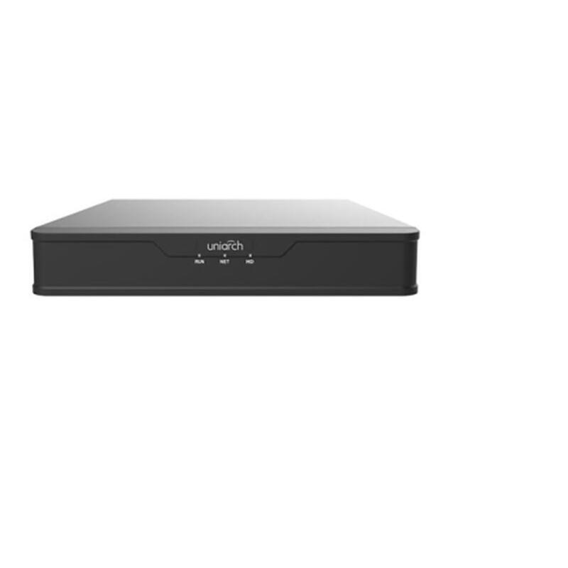 Nvr Uniarch 8 Canali 8 Megapíxeles, 8 Puertos Poe, 2 Sata