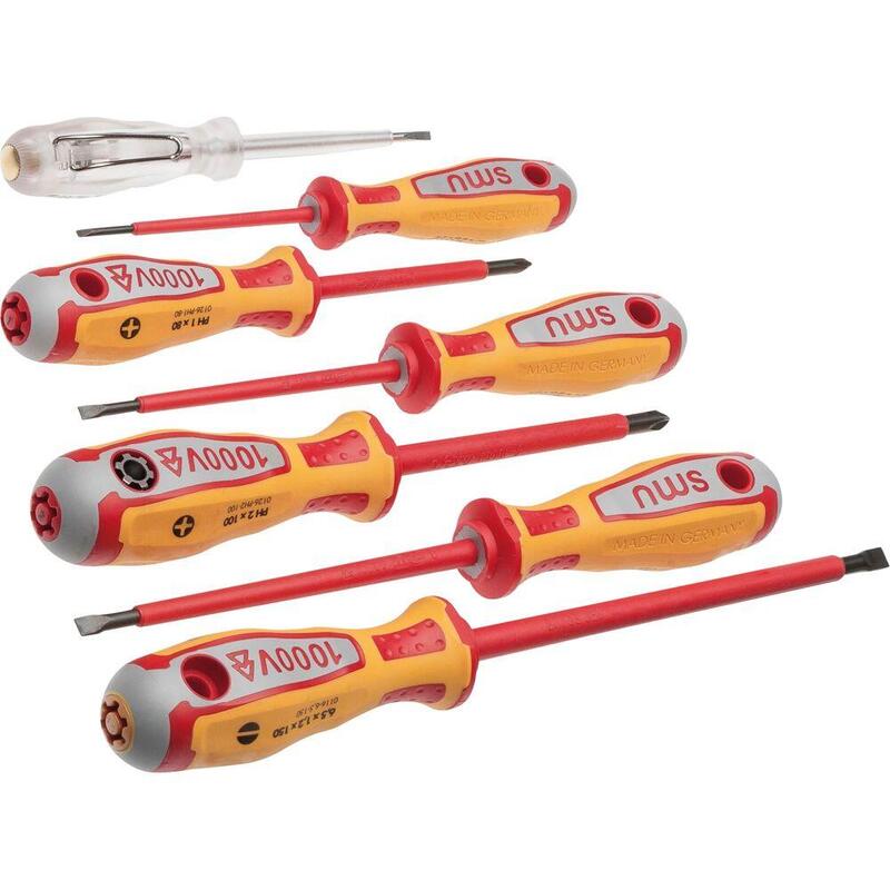 Nws Set Of Screwdrivers Vde 8 Pcs.