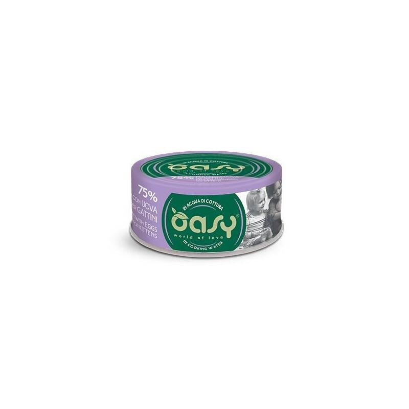 Oasy More Love Chicken With Eggs For Kittens 70gr