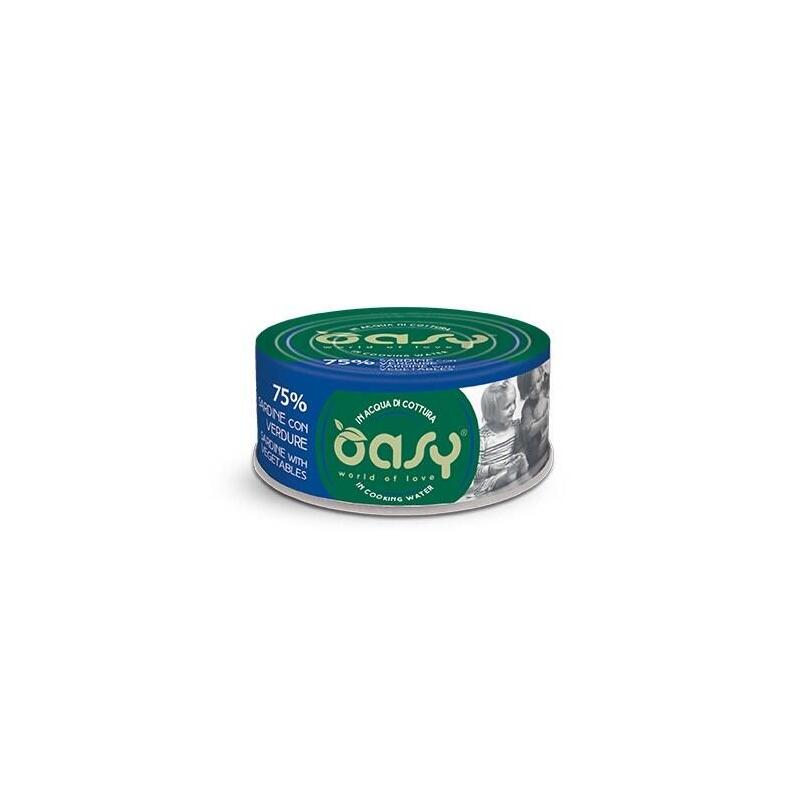 Oasy More Love Sardine With Vegetables 70gr