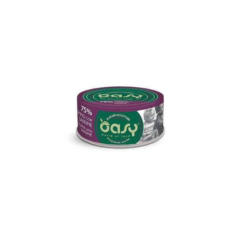 Oasy More Love Tuna With Sardine 70gr