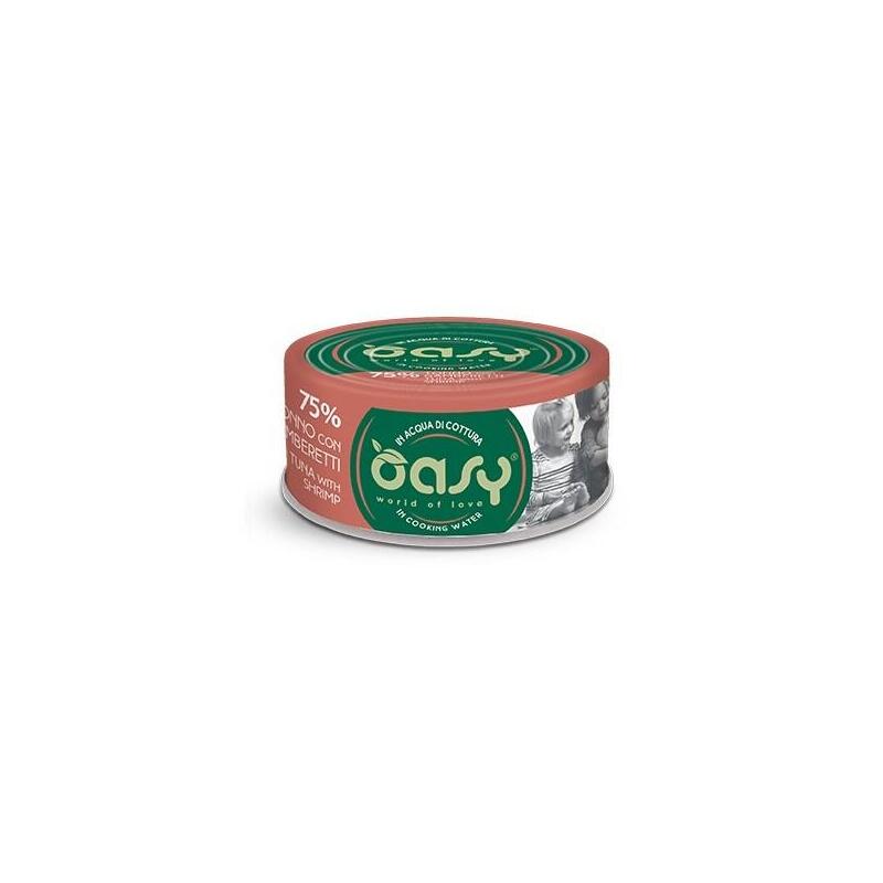 Oasy More Love Tuna With Shrimp 70gr