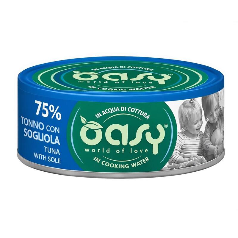 Oasy More Love Tuna With Sole 70gr