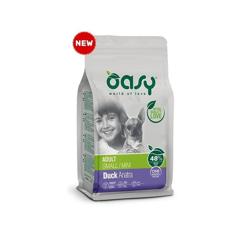 Oasy One Animal Protein Adult Small/Mini Duck 2,5kg