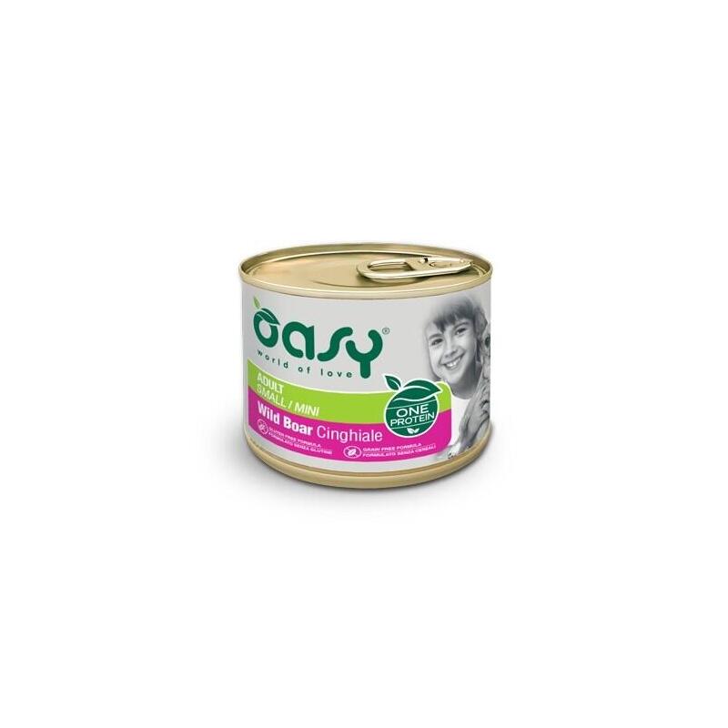 Oasy One Protein Adult Small/Mini Wild Boar 200gr