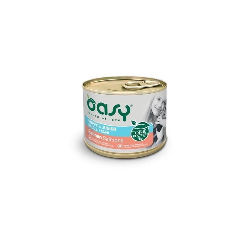 Oasy One Protein Puppy & Junior S/M Salmon 200gr
