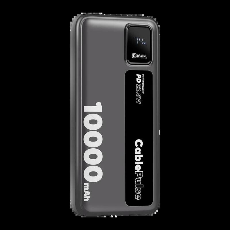 Obal:Me Cablepulse Powerbank 10000mah 22,5w Negro
