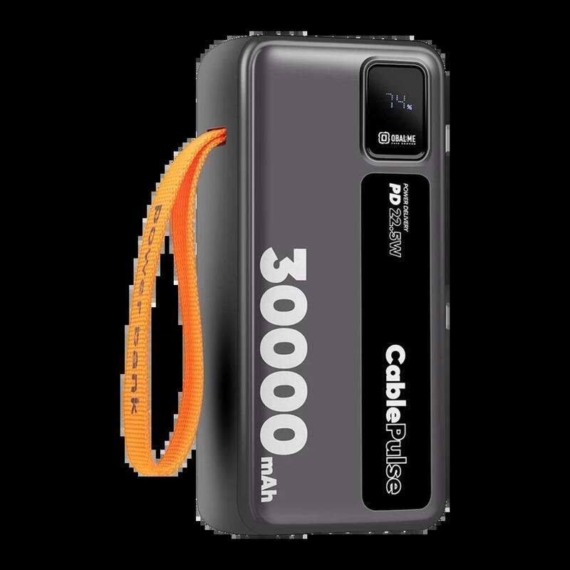 Obal:Me Cablepulse Powerbank 30000mah 22,5w Negro