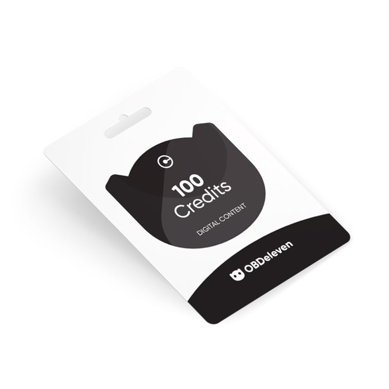 Obdeleven 100 Credits Card