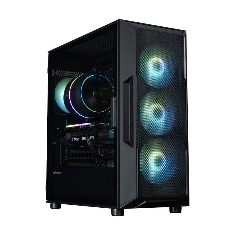 Obudowa I3 Neo V2 Mid Tower Argb Fan X4 Negro