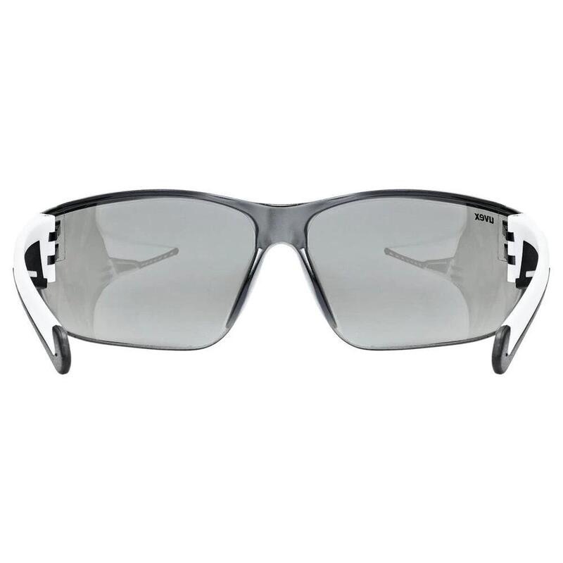 Okulary Rowerowe Uvex Equate, White Matt/Mir.Silver