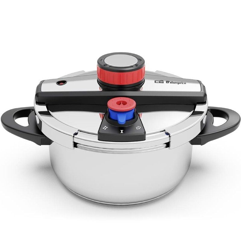 Olla A Presión Orbegozo Hp 4200 4l Acero Inoxidable Apta Para Inducción