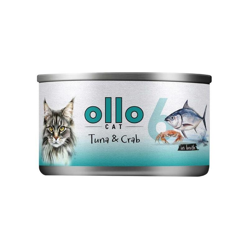Ollo Tuna With Crab In Broth Nr 6 70g
