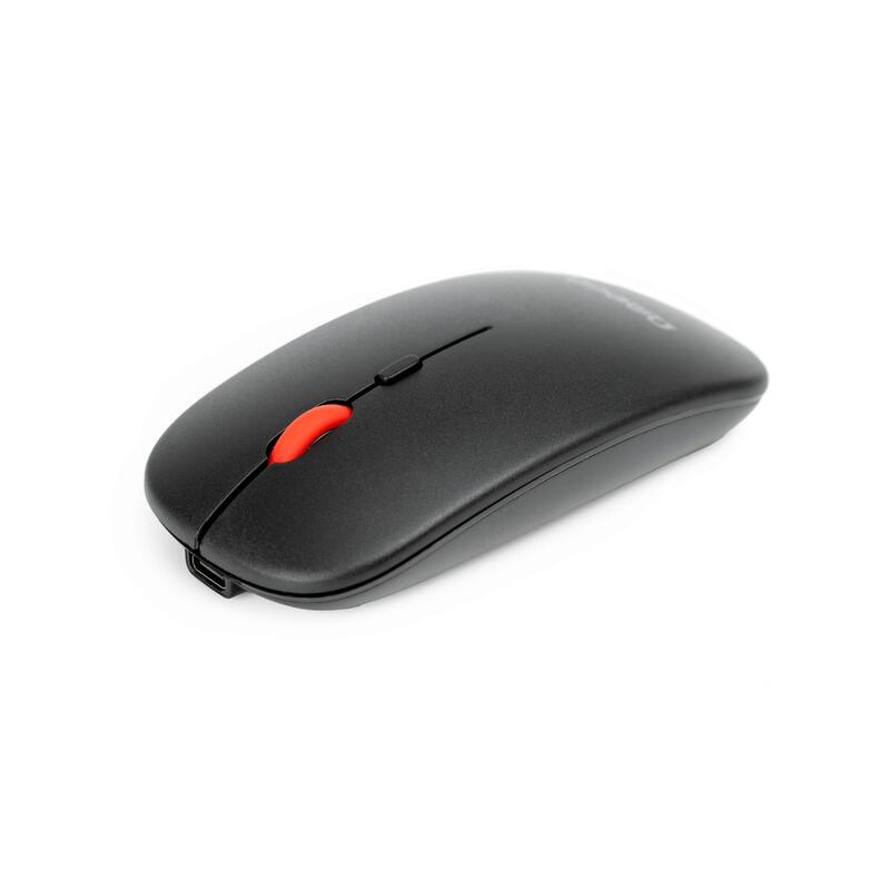 Omega Raton Inalambrico 2.4gz Recargable Usb-C 1600dpi Om301 Negro