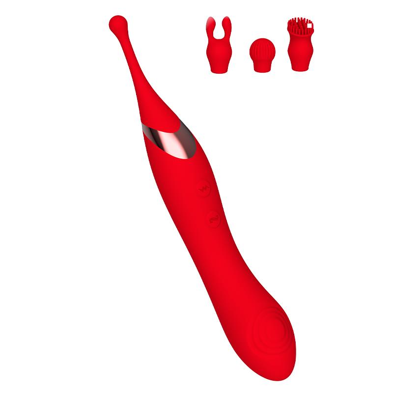 Onax Estimulador Doble Vibrador De Punto Y Doble Pulsación Usb