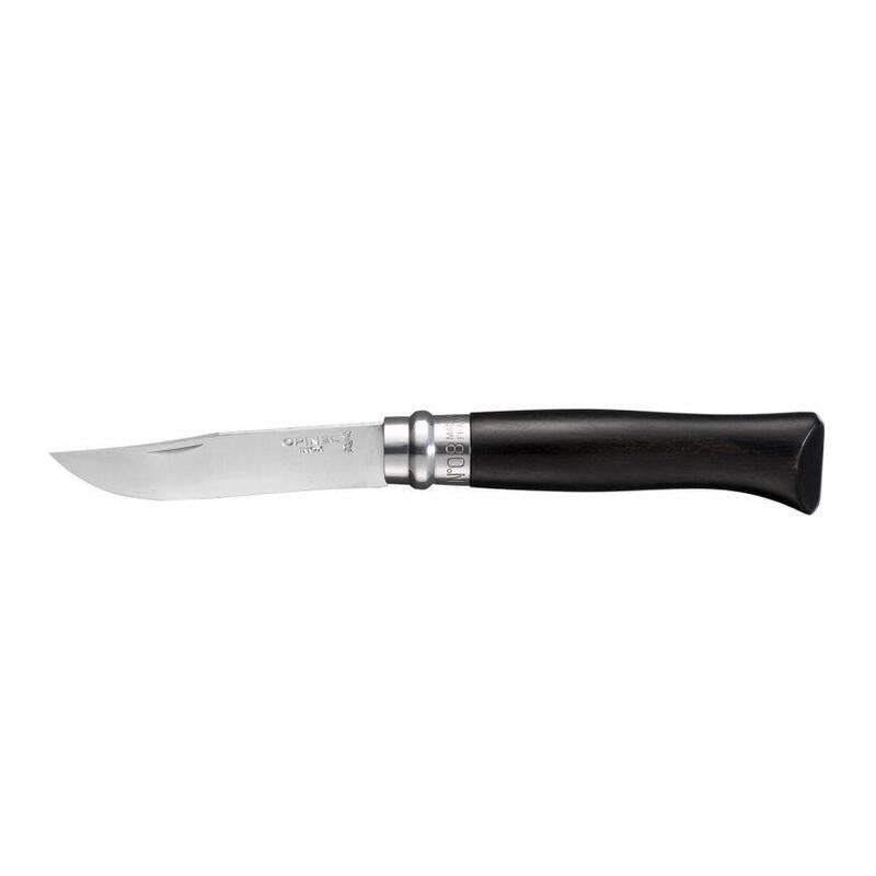 Opinel Navaja De Bolsillo No. 08 Ebenholz In Geschenkbox
