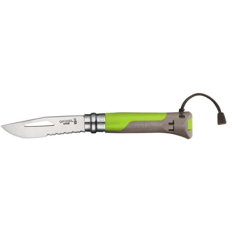Opinel Navaja De Bolsillo No. 08 Outdoor Grün
