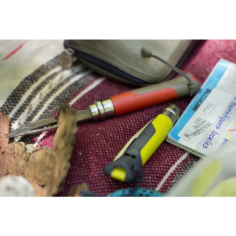 Opinel Navaja De Bolsillo No. 08 Outdoor Grün